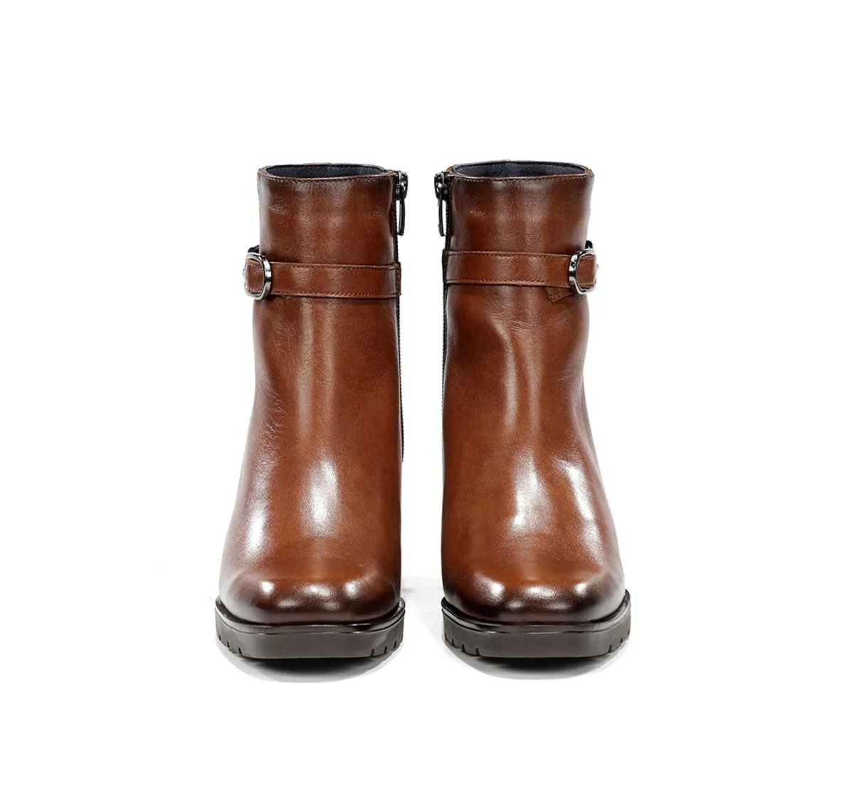 Dorking Sesma D9809 Stivaletti Donna Marroni col Tacco