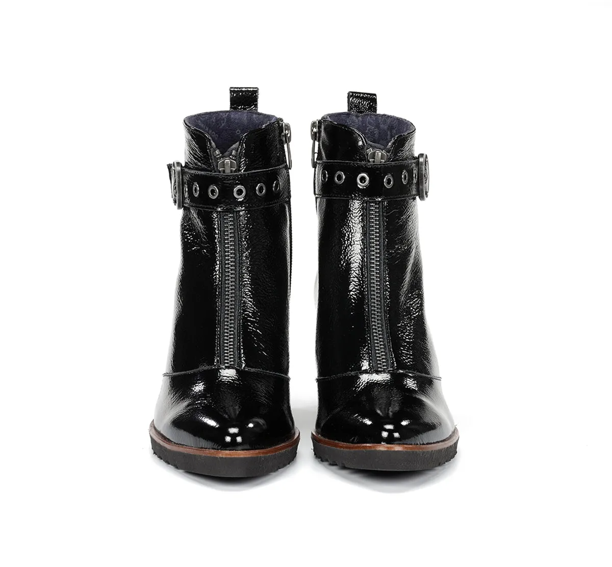 Dorking Thais D8300 stivaletti donna neri tacco