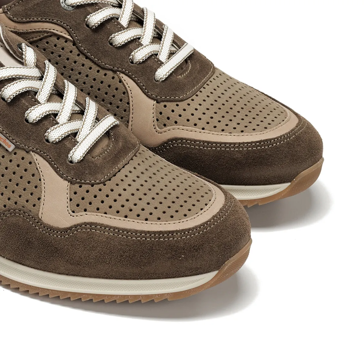 Fluchos Samir F2415 sneakers uomo marroni pelle