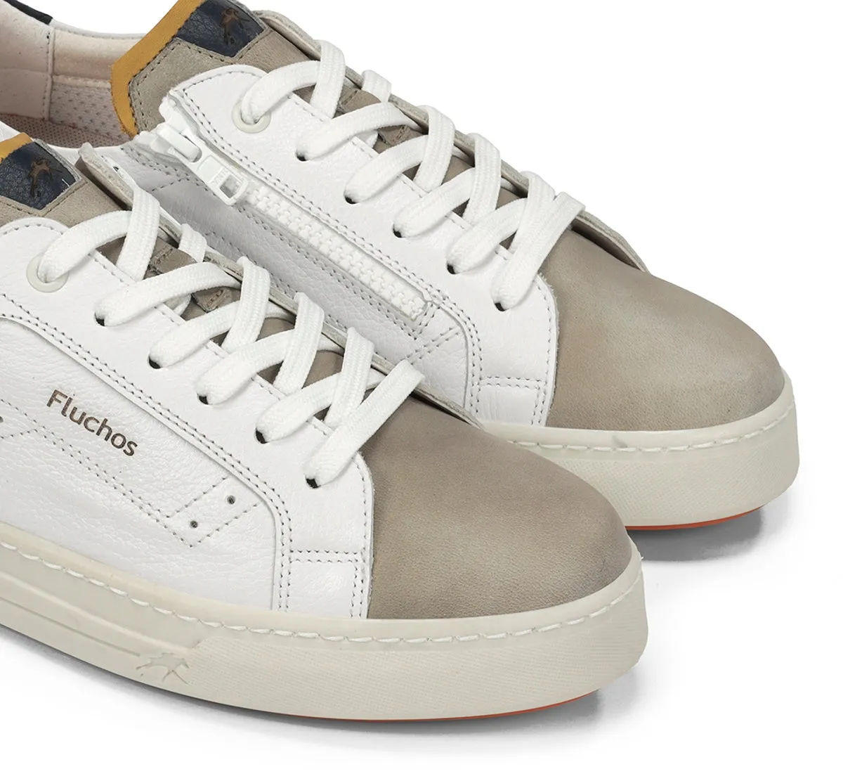 Fluchos Nemo F2218 Sneakers Uomo Bianche Suola Alta