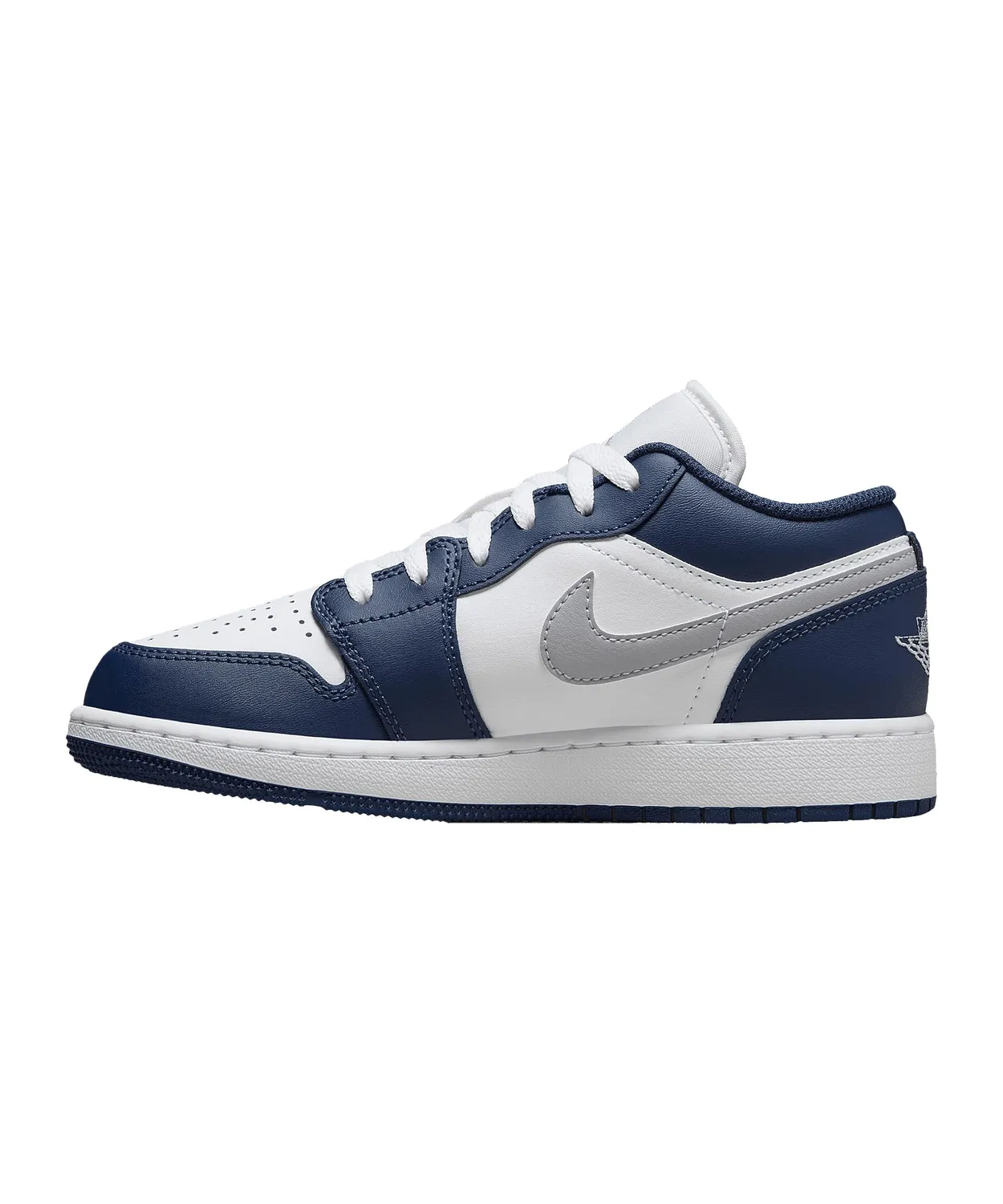 Nike Air Jordan 1 Low GS scarpe ragazzo bianca 37.5 EU