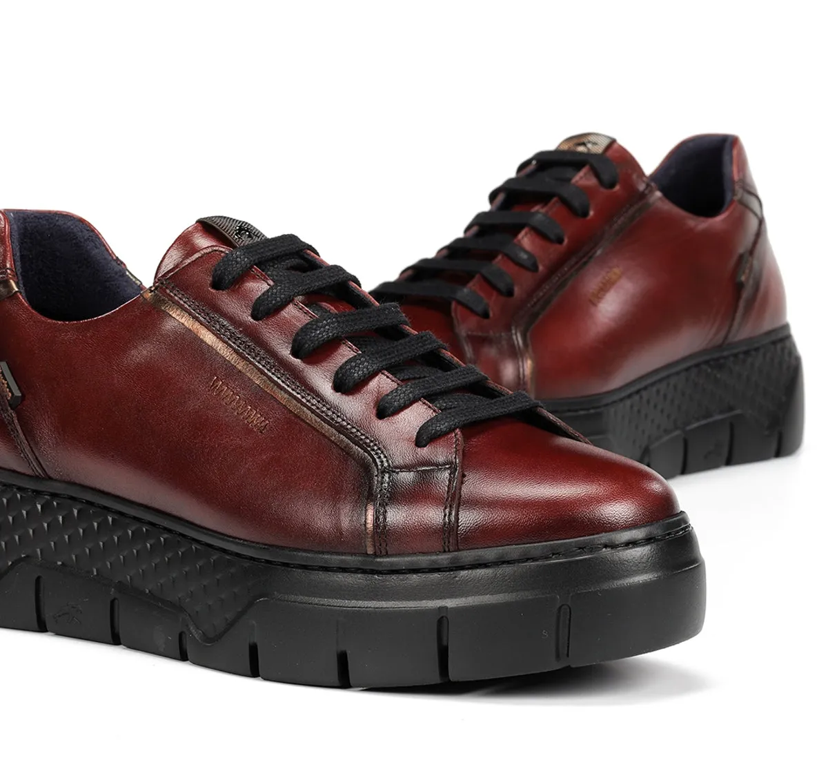 Fluchos Ilia F2305 Sneakers Donna Bordeaux Zeppa