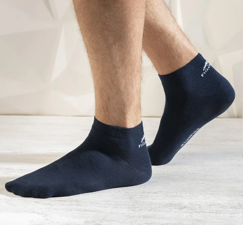Fluchos CA0010 Calzini Corti Blu Navy 2 Paia