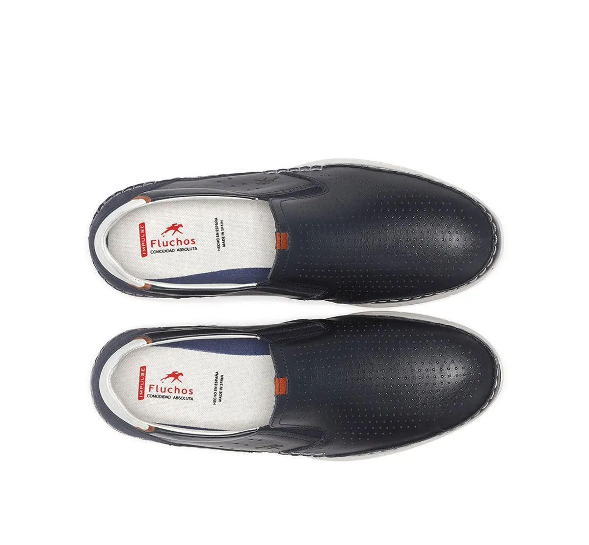 Fluchos Yannic F1445 scarpe uomo blu comode
