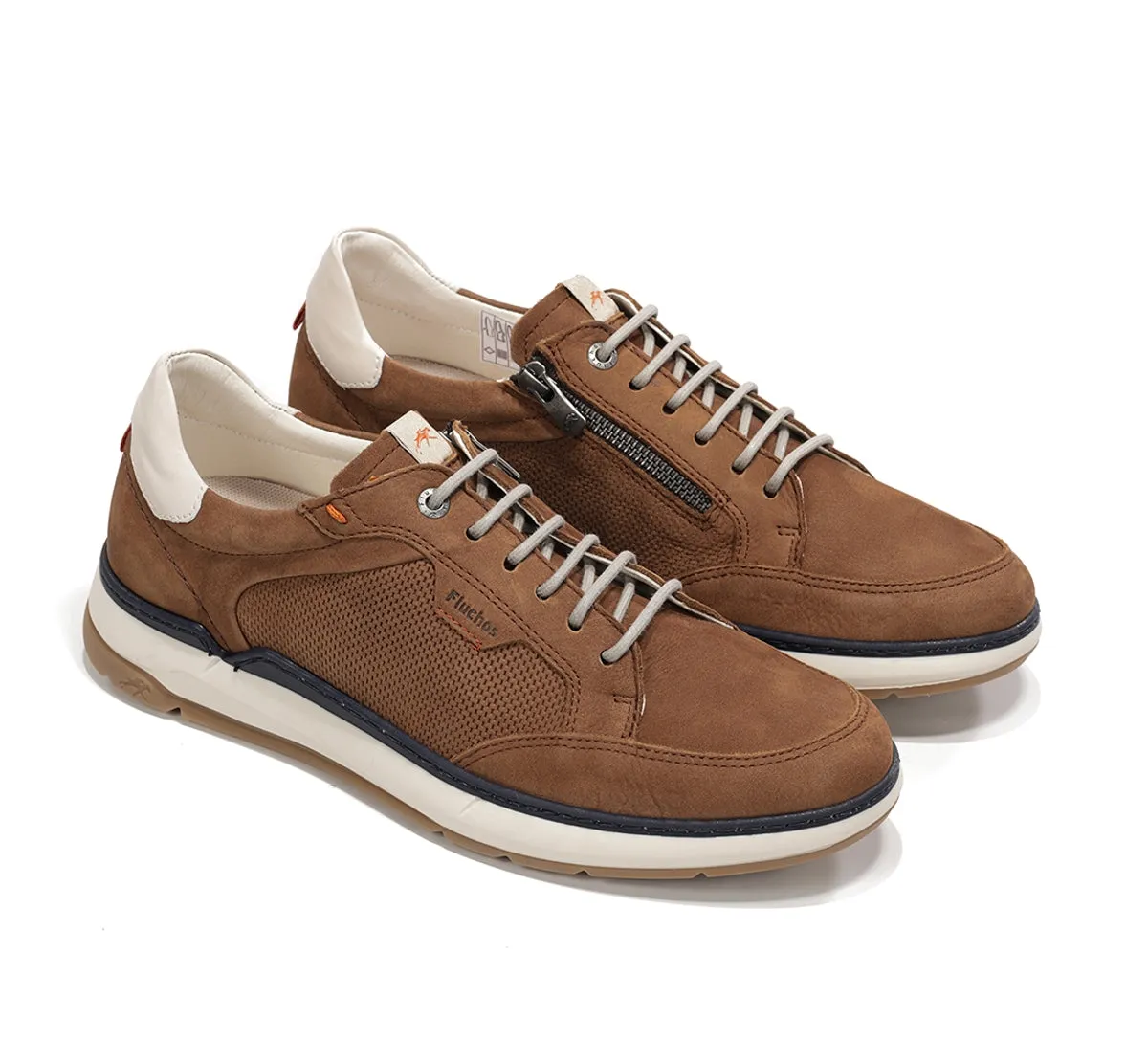 Fluchos Jeff F2211 sneakers marroni casual uomo