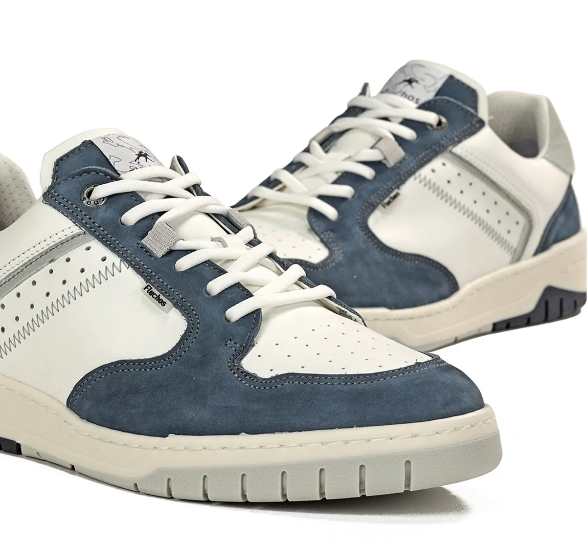 Fluchos Roger F1954 sneakers blu uomo retro