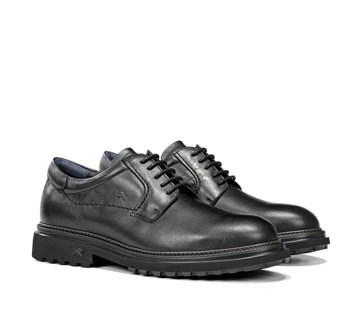 Fluchos Lincon F2054 Scarpe Uomo Nere Classiche
