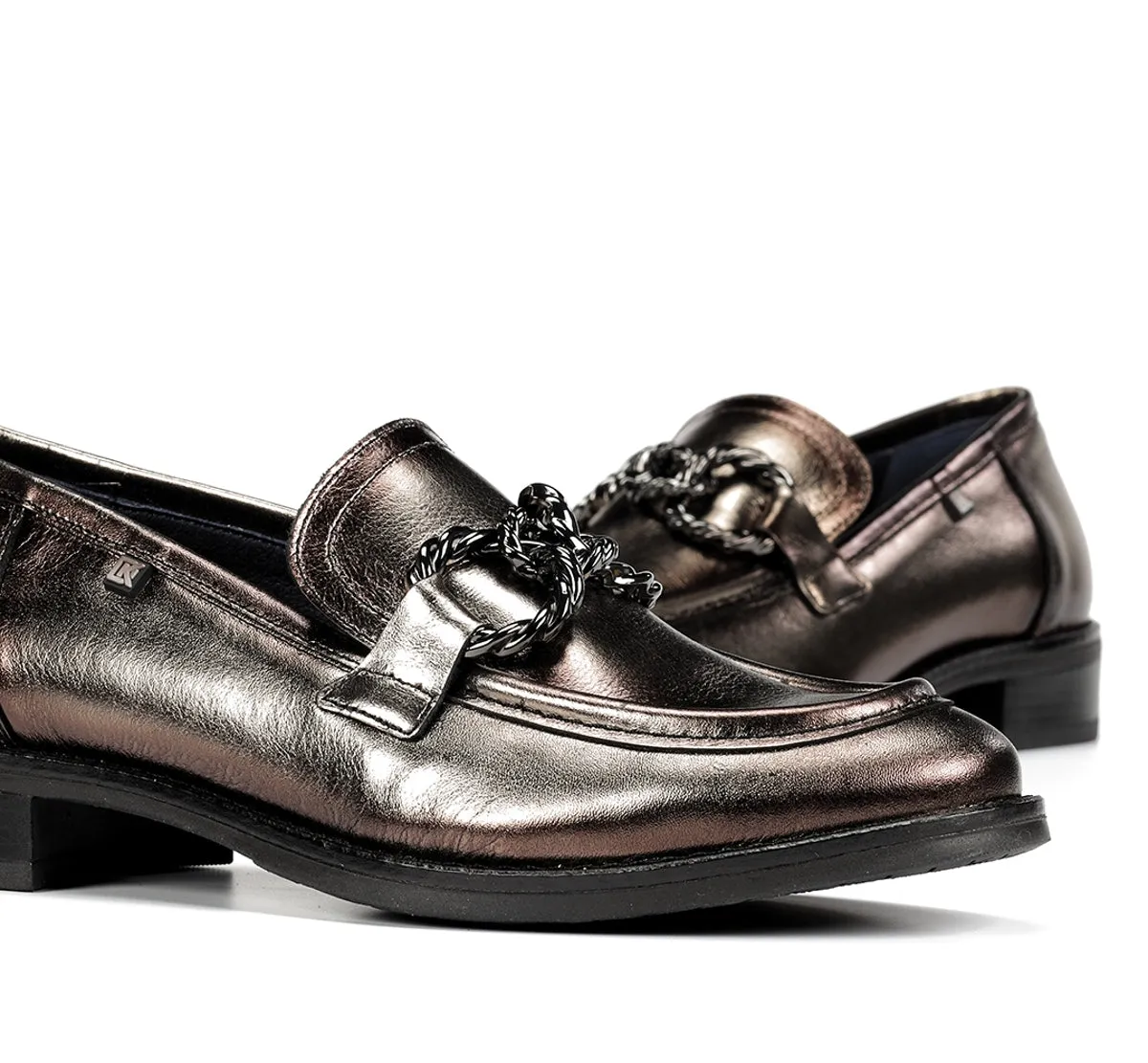 Dorking Harvard D9117 mocassino donna argento