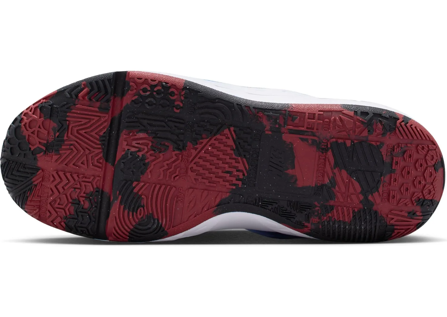 Nike Team Hustle D 12 scarpe basket bambino con strappo