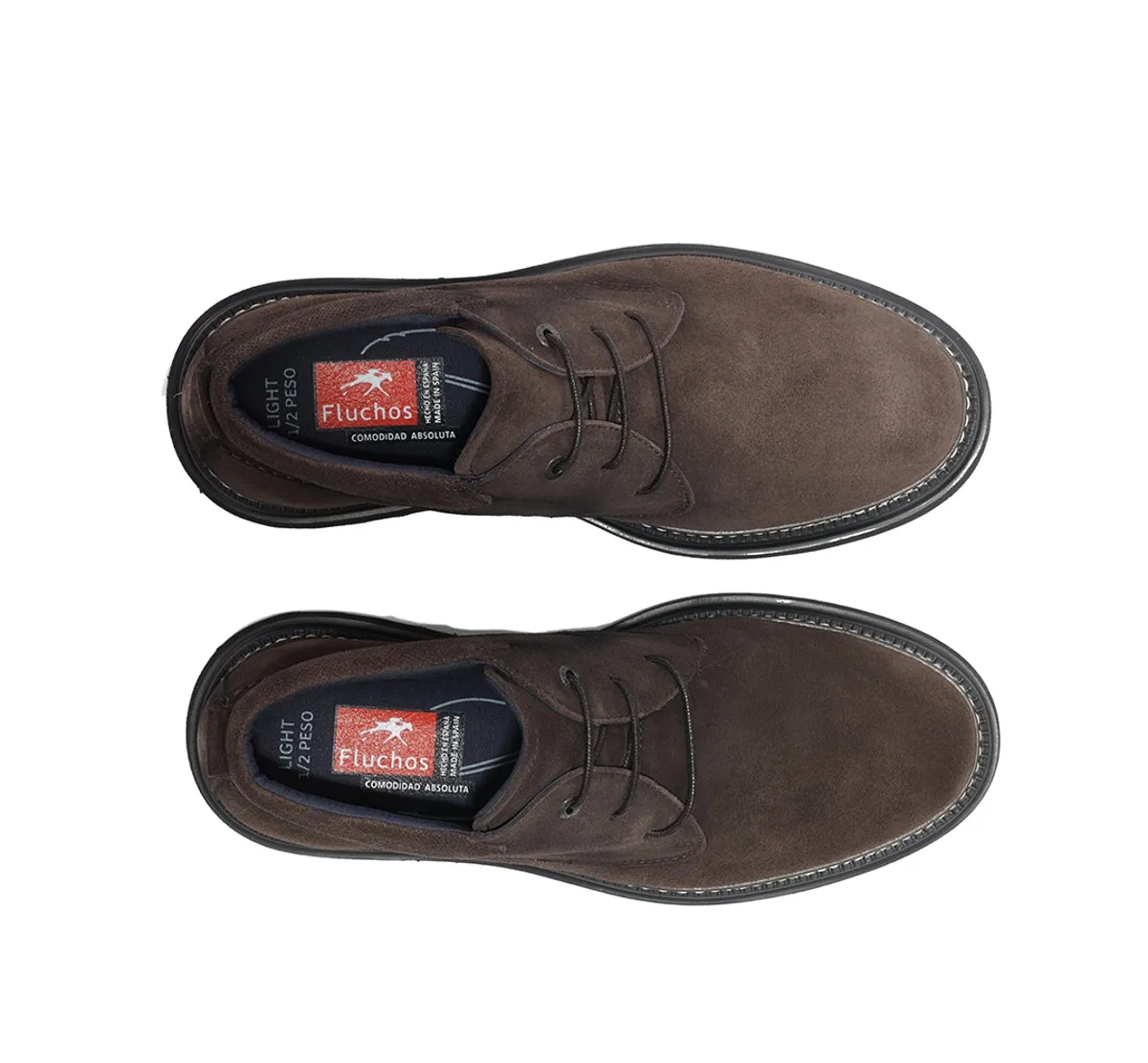 Fluchos Lincon F2055 polacchi uomo marroni classici