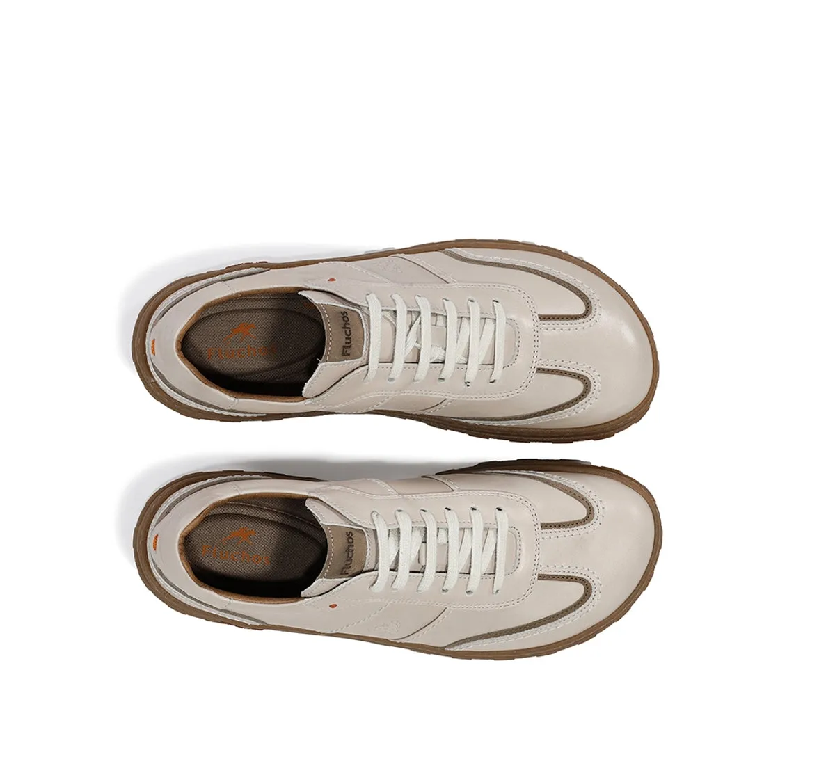 Fluchos Jerry F2501 sneakers uomo bianche pianta larga