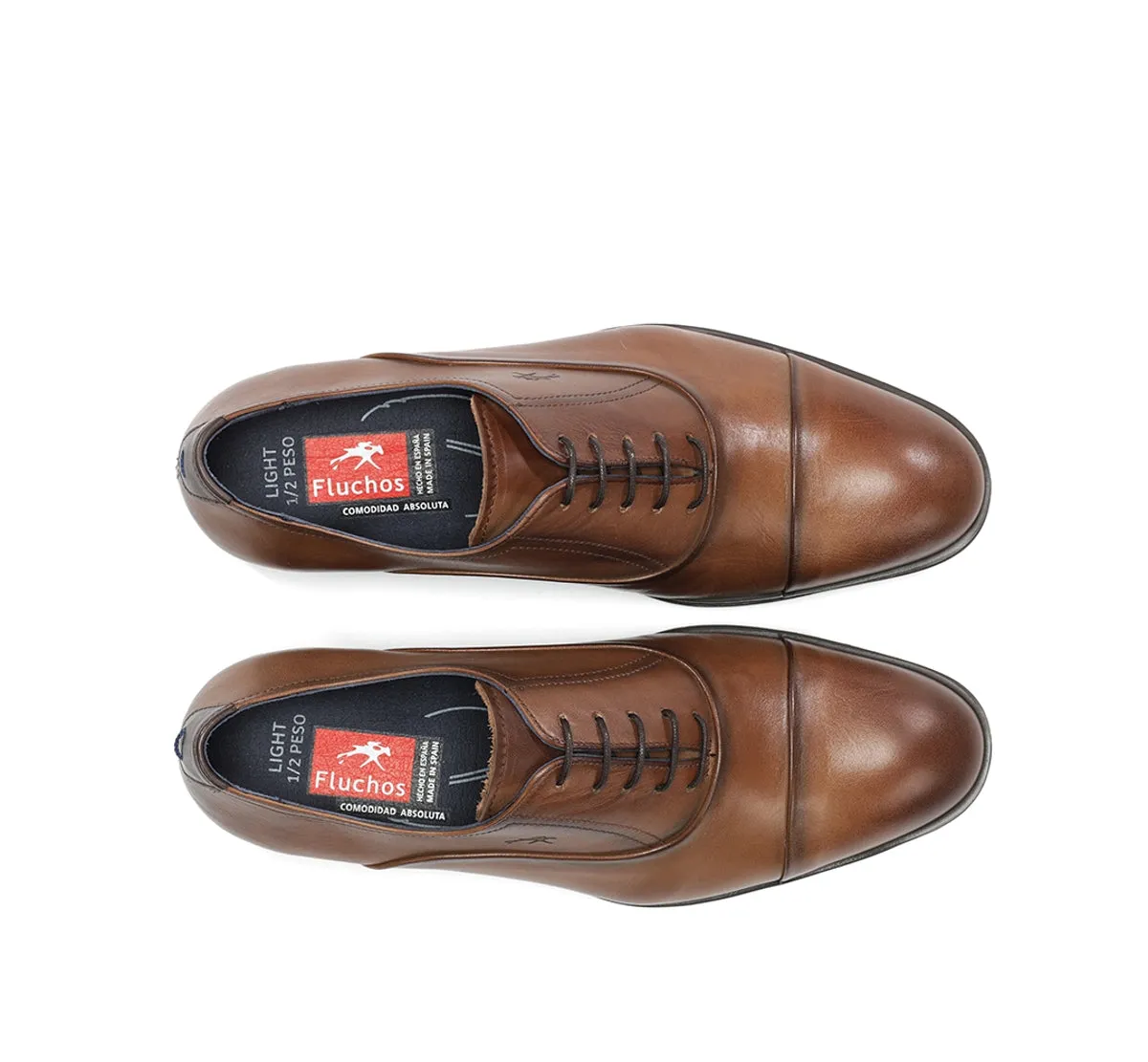 Fluchos Asgard F1837 scarpe uomo marroni pelle