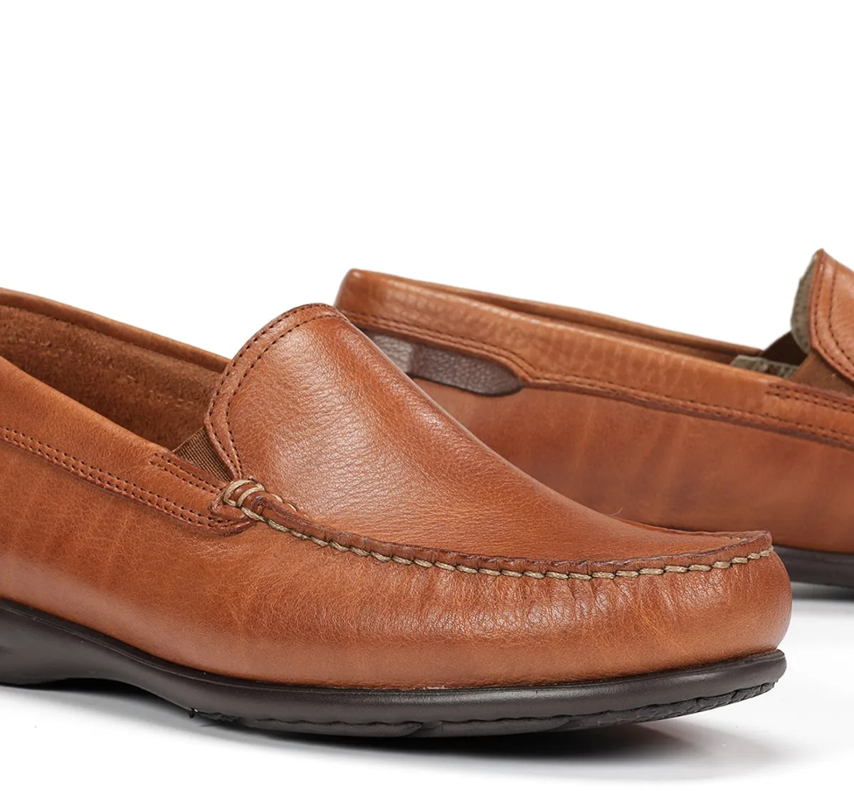 Fluchos Orion 8682 mocassini uomo marroni pelle