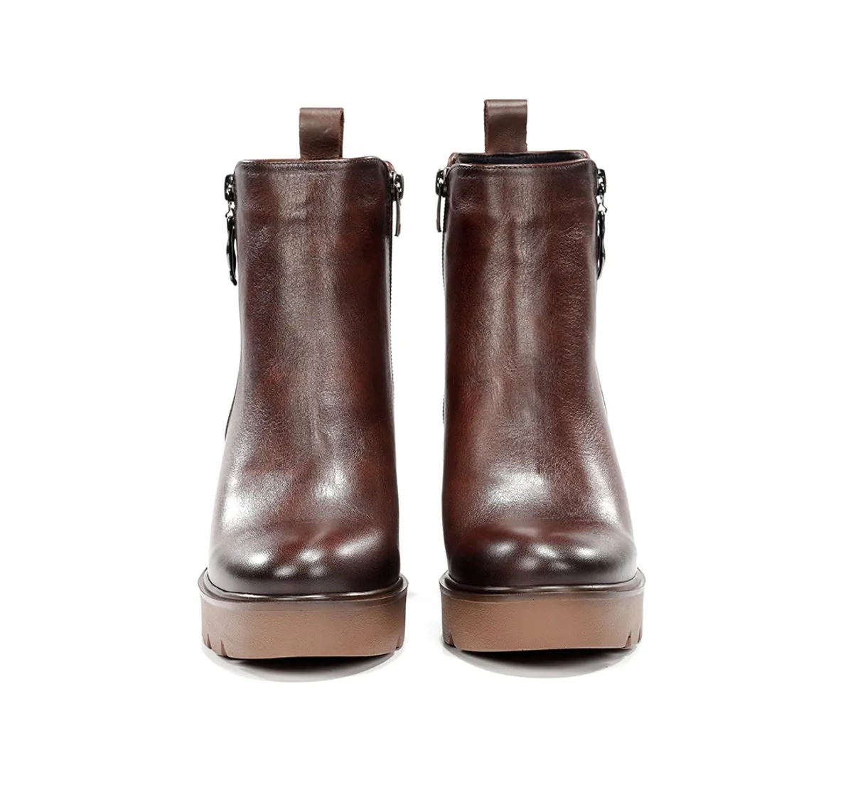 Dorking Alert D9562 stivaletti donna marroni tacco