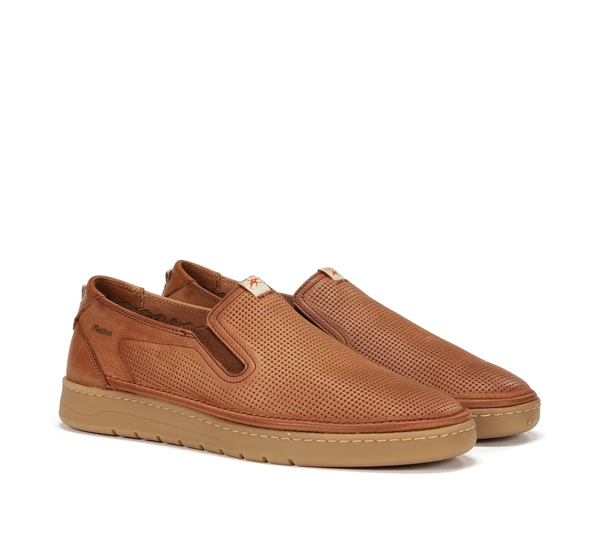Fluchos Leo F1946 slip on uomo marroni senza lacci