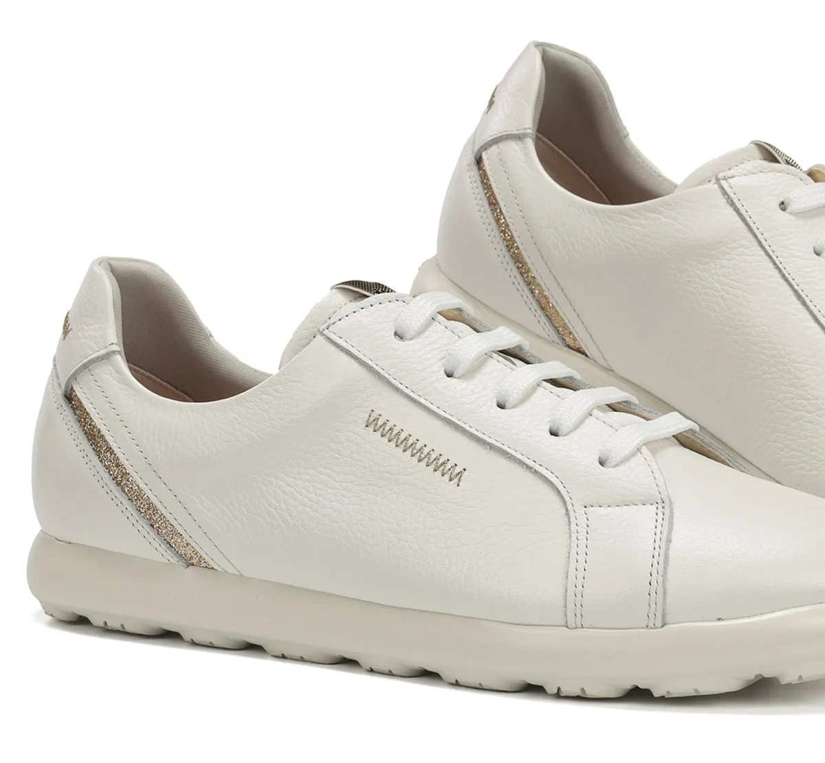 Fluchos Party F2438 sneakers donna bianche pianta larga