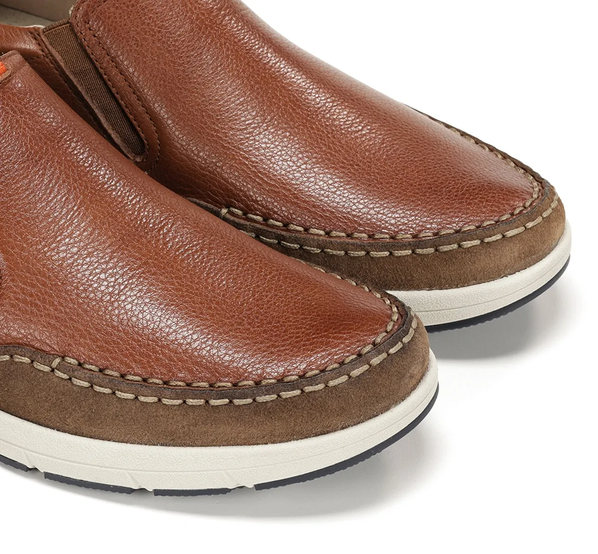 Fluchos Kai F1985 slip on marrone uomo
