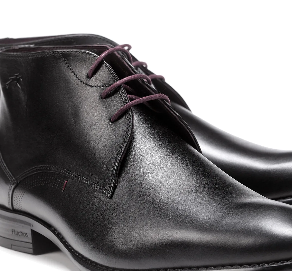 Fluchos Alex 9205 Stivali Neri Uomo Eleganti