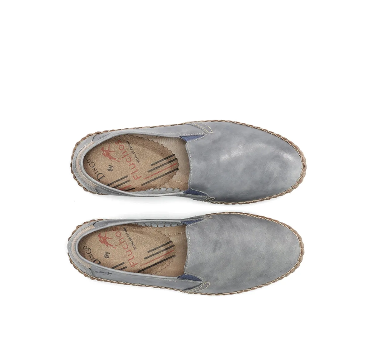 Fluchos Bahamas 8264 mocassini uomo blu senza lacci