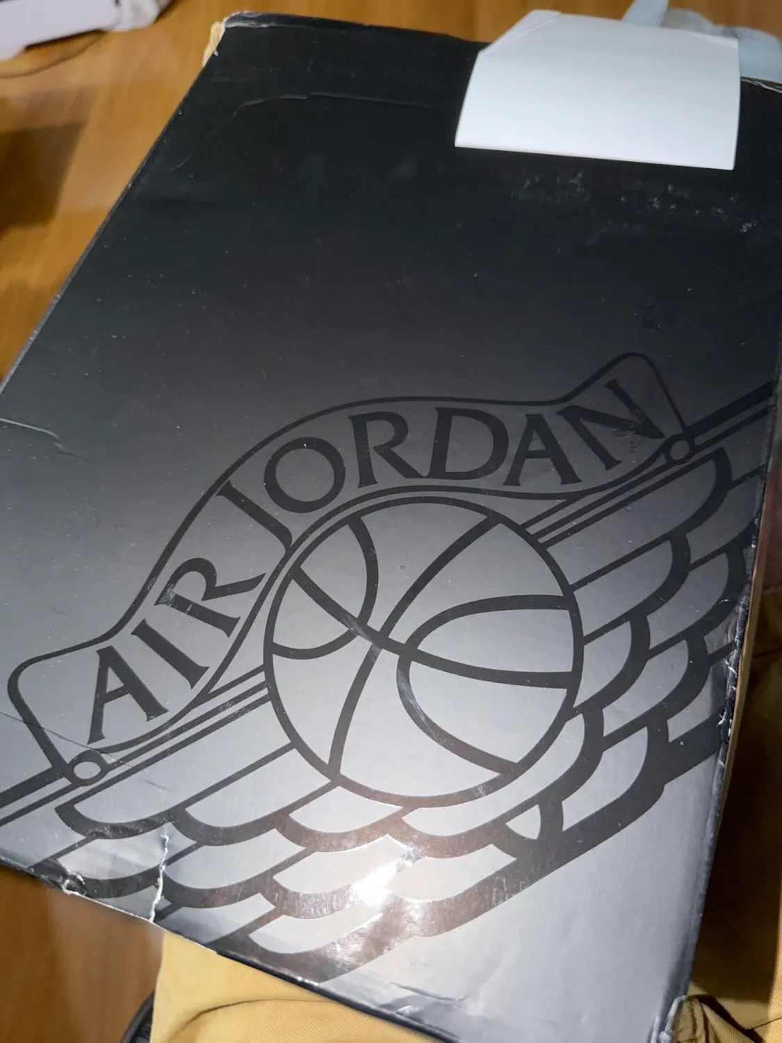 Jordan Air Jordan 1 sneakers uomo 44,5 EU pelle nera