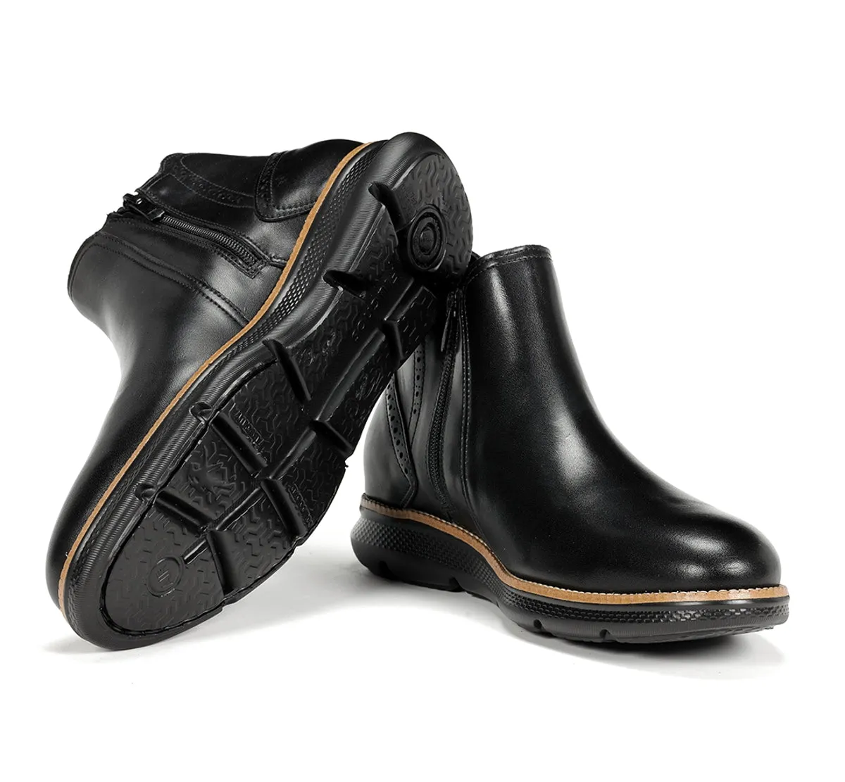 Fluchos William F1354 stivaletto uomo nero pelle
