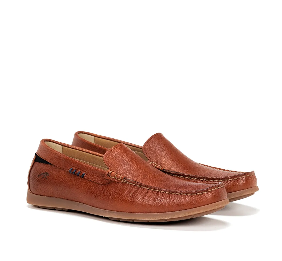 Fluchos Troy F1729 mocassini uomo marroni leggeri