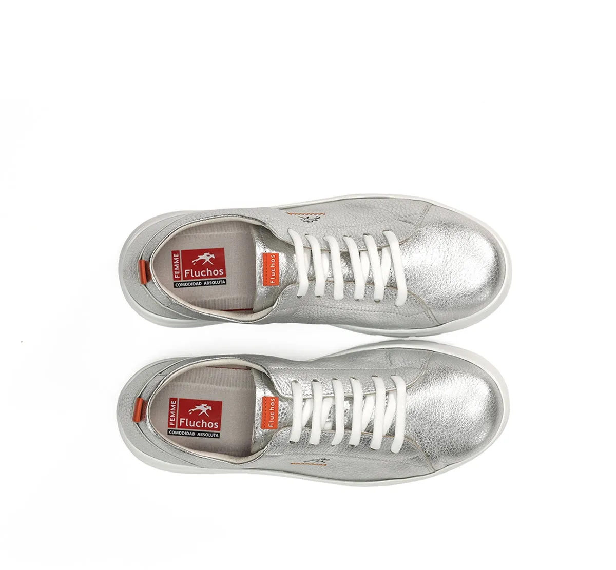 Fluchos Pompas F1917 sneakers donna argento