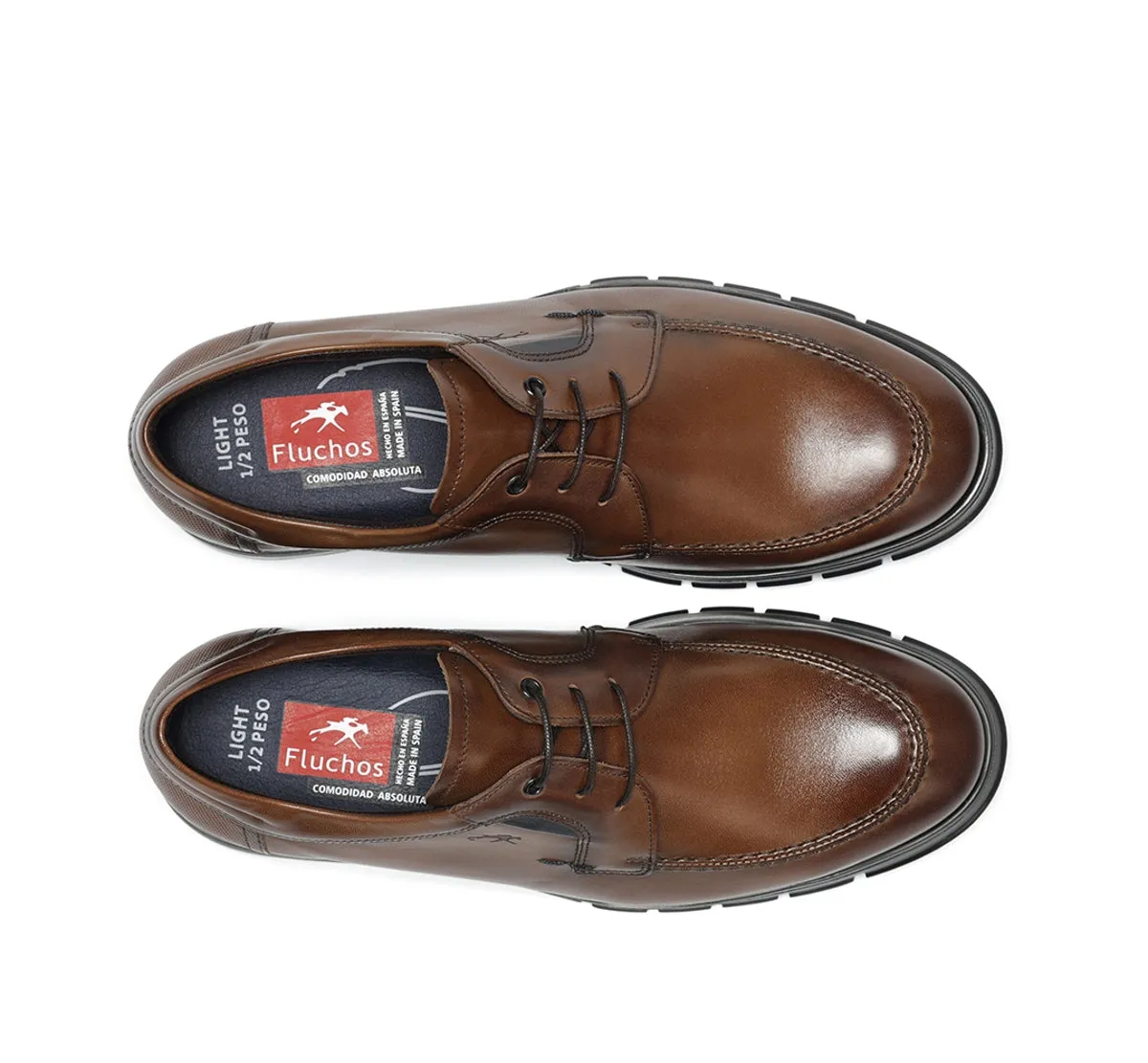 Fluchos Chester F2049 scarpa marrone elegante