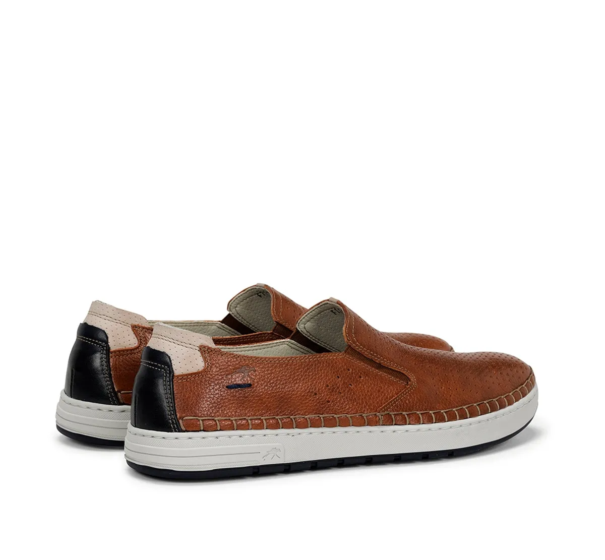 Fluchos Lester F1719 mocassini uomo marroni comfort