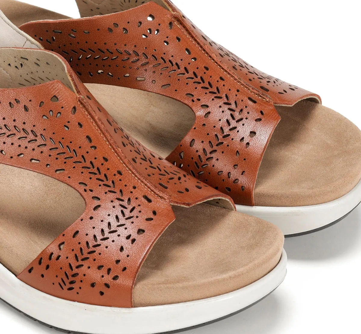 Fluchos Yagon F1481 sandali donna marroni flessibili