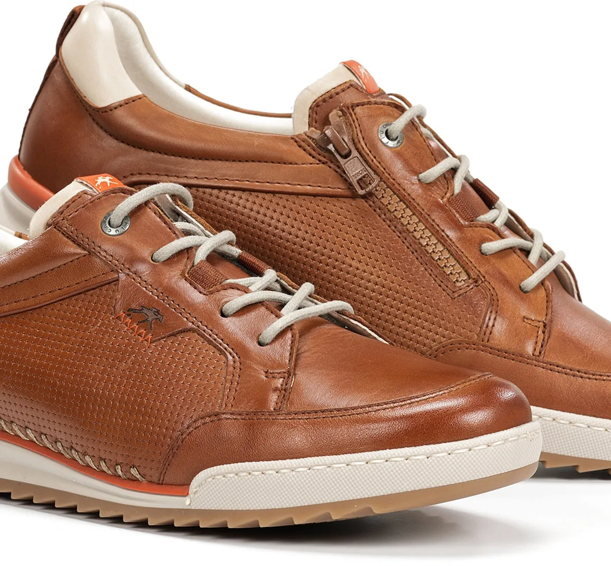 Fluchos Elder F2179 Sneakers Uomo Marroni Suola Grip