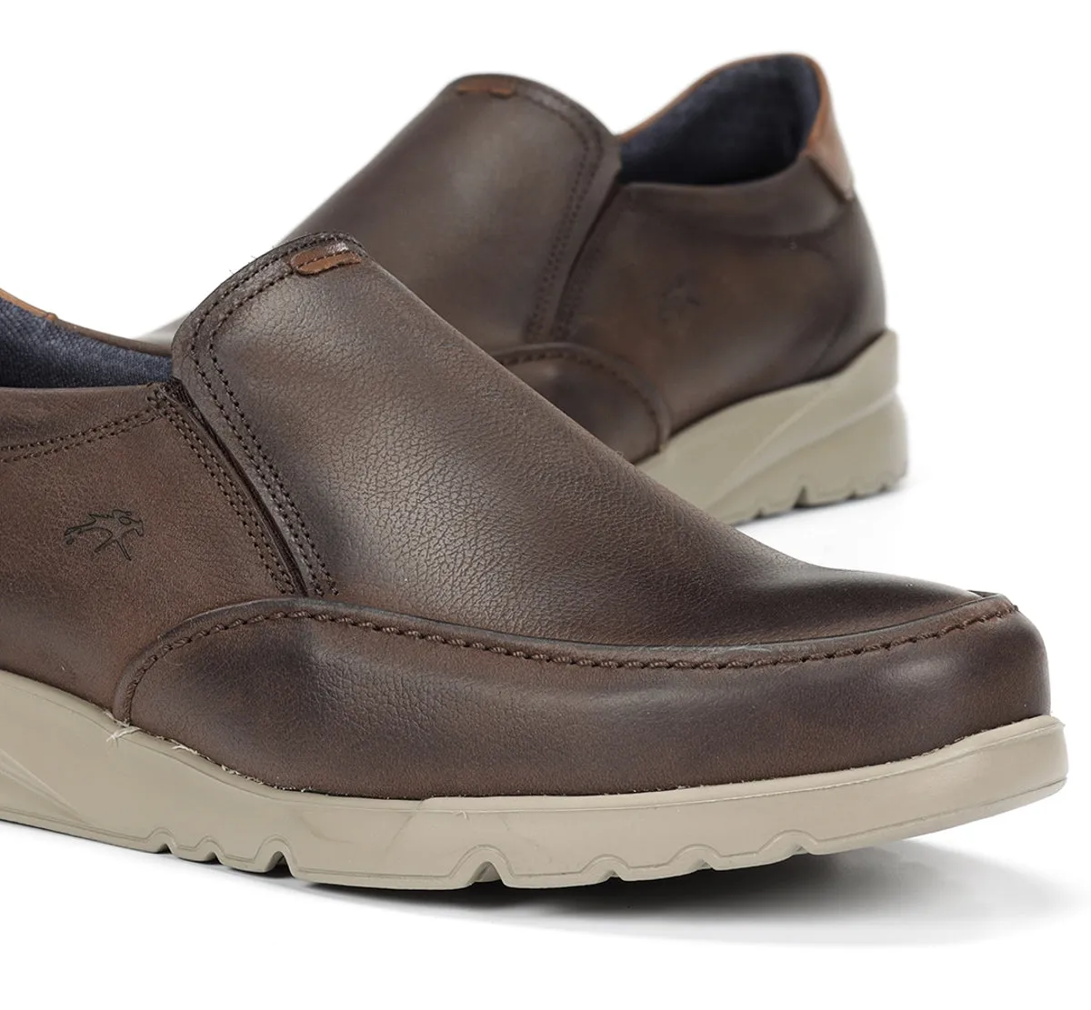 Fluchos Daryl F1458 slip-on marrone classiche