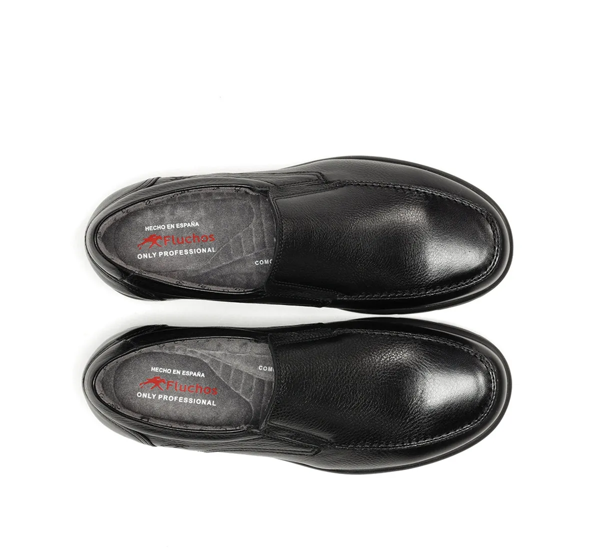 Fluchos Profesional F1950 slip on nere pelle uomo