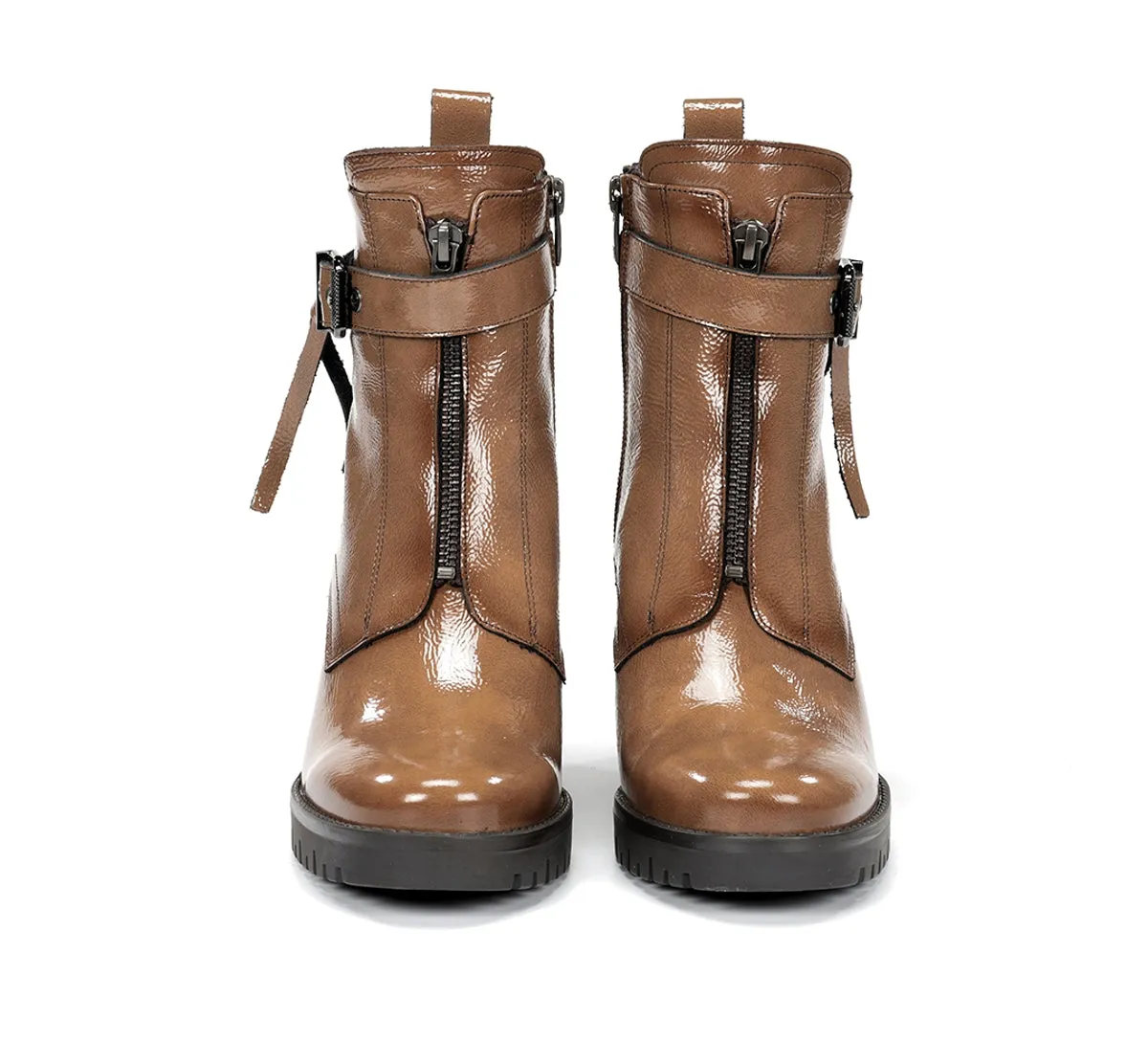Dorking Evie D9163 stivaletti donna taupe plateau