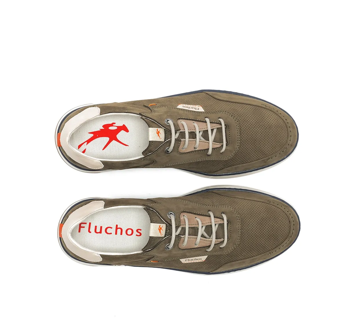 Fluchos Jeff F2210 scarpe uomo verdi casual
