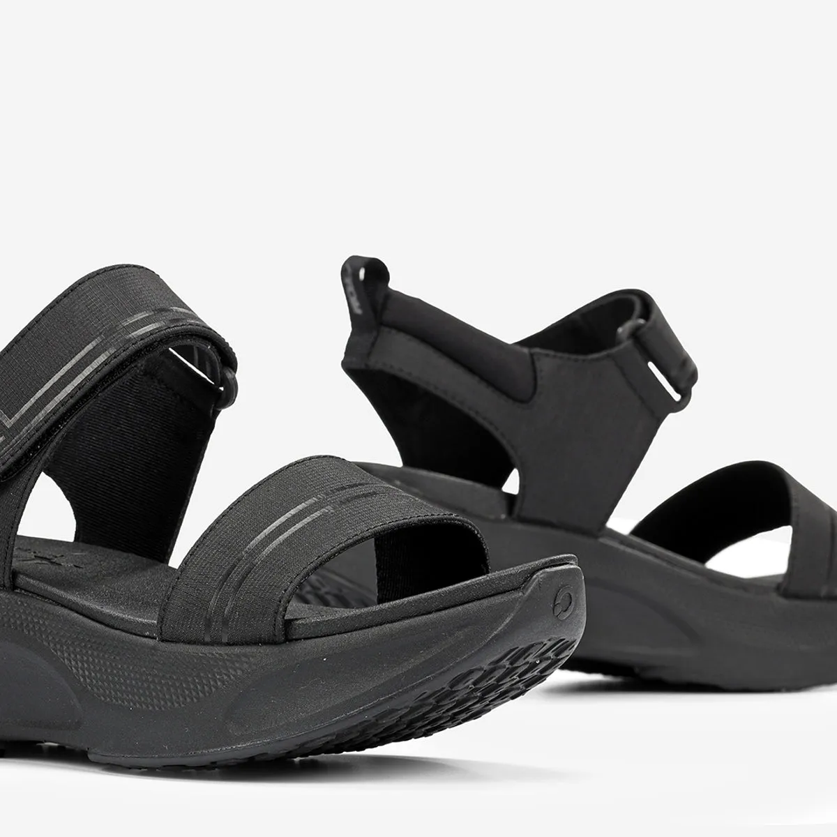 Fluchos Fusion AT169 sandali donna neri ultraleggeri
