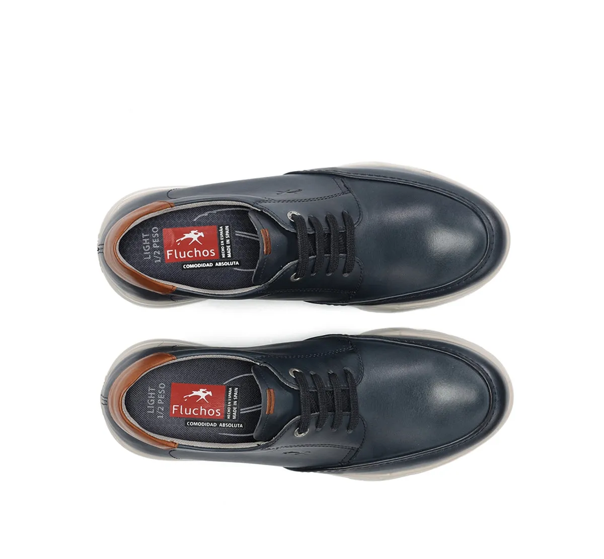 Fluchos Daryl F1460 scarpe uomo blu classiche