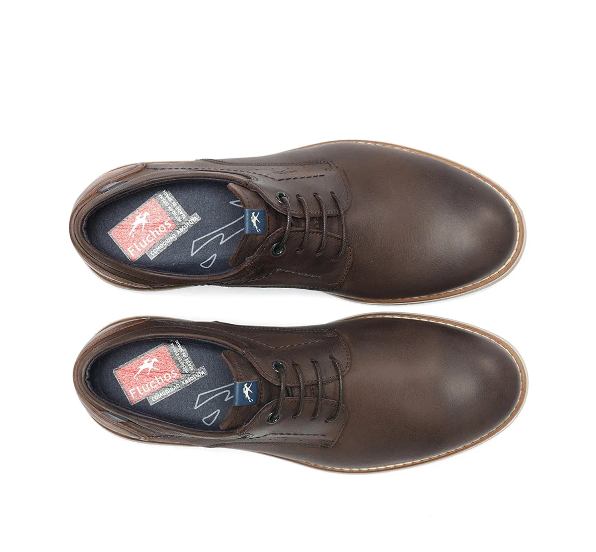 Fluchos Taylor F2091 scarpe uomo marroni casual