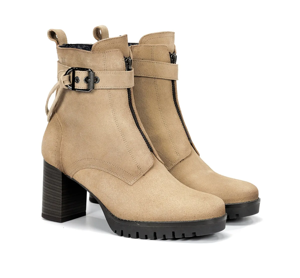 Dorking Evie D9163 stivaletto donna marrone tacco