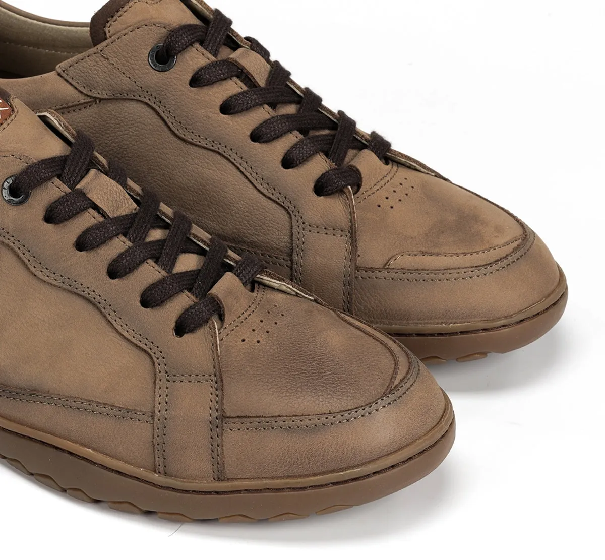 Fluchos Lenox F2220 sneakers taupe uomo pianta larga