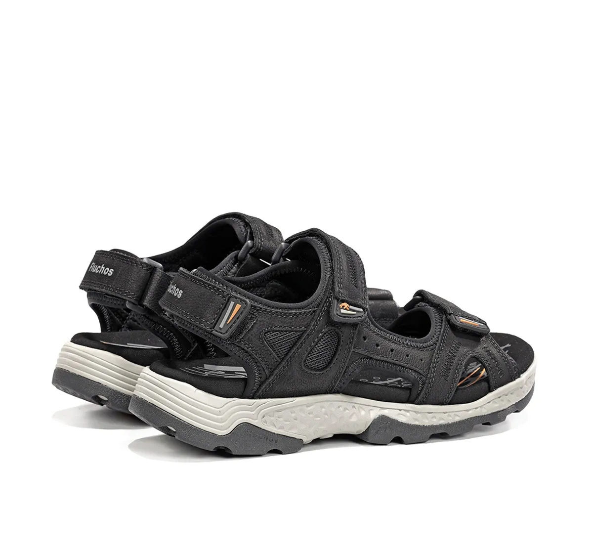 Fluchos Missouri F2410 sandalo uomo nero regolabile