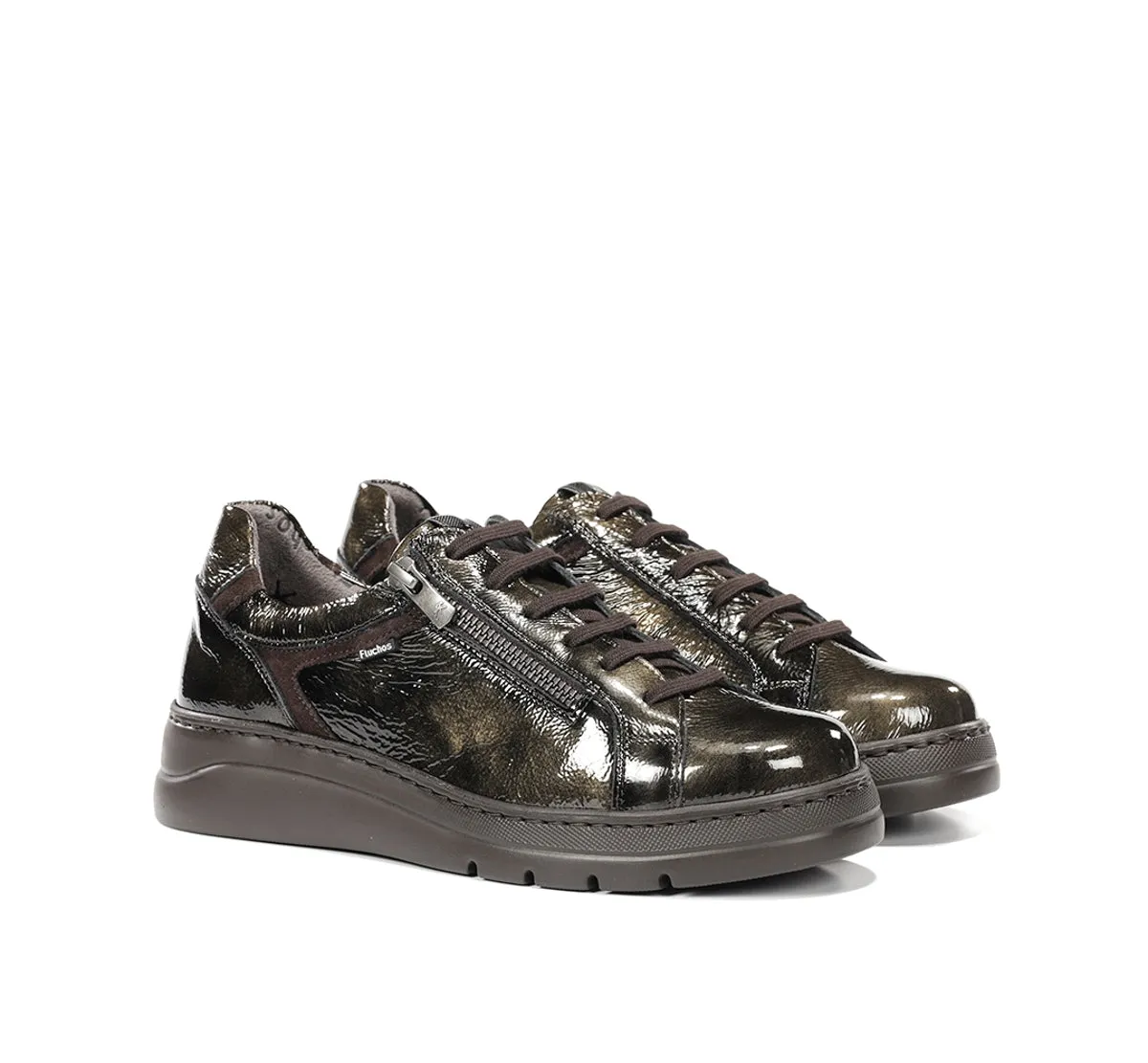 Fluchos Pompas F1666 sneakers donna verdi leggere