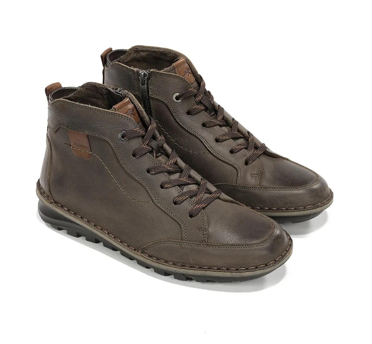 Fluchos Alvin F2261 polacchi uomo verdi comfort