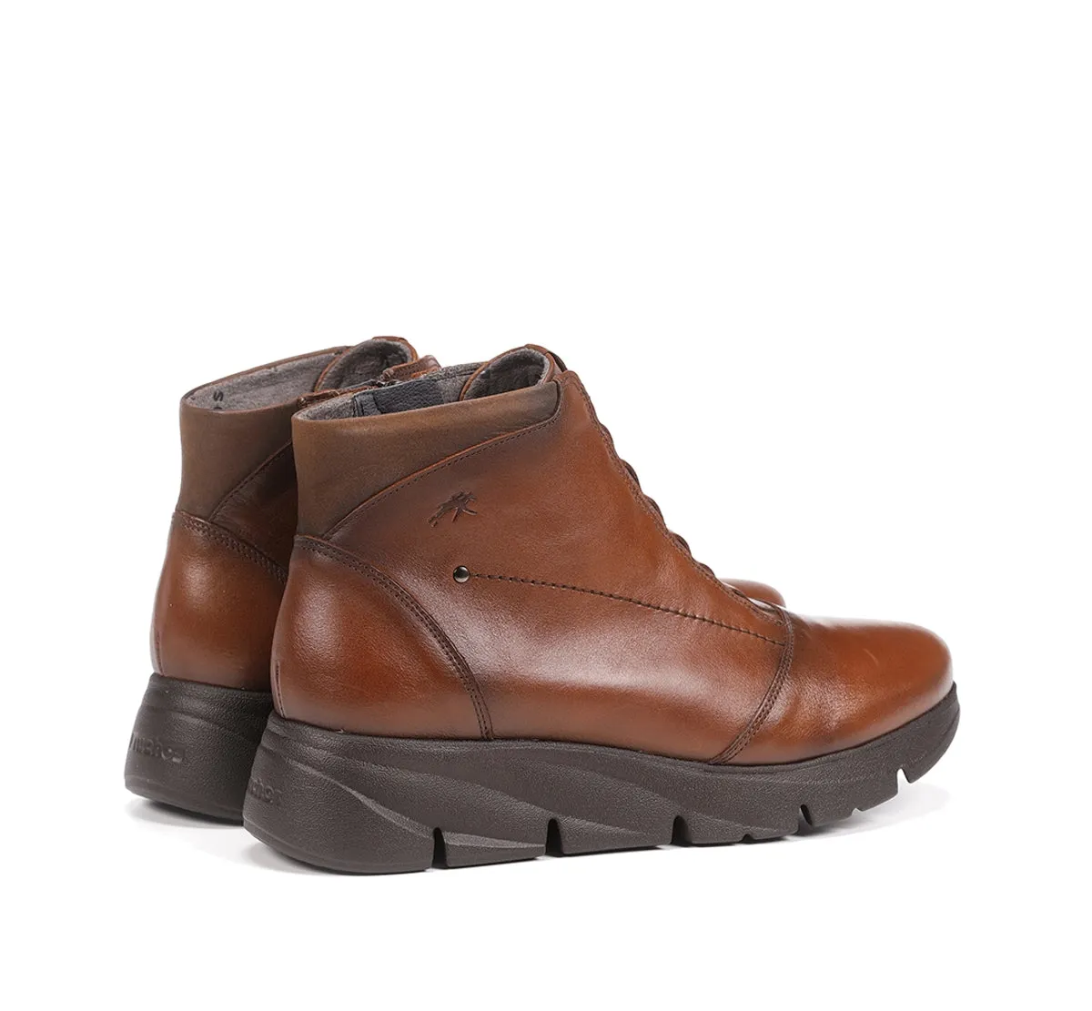 Fluchos Bona F1358 stivaletti donna marroni leggeri