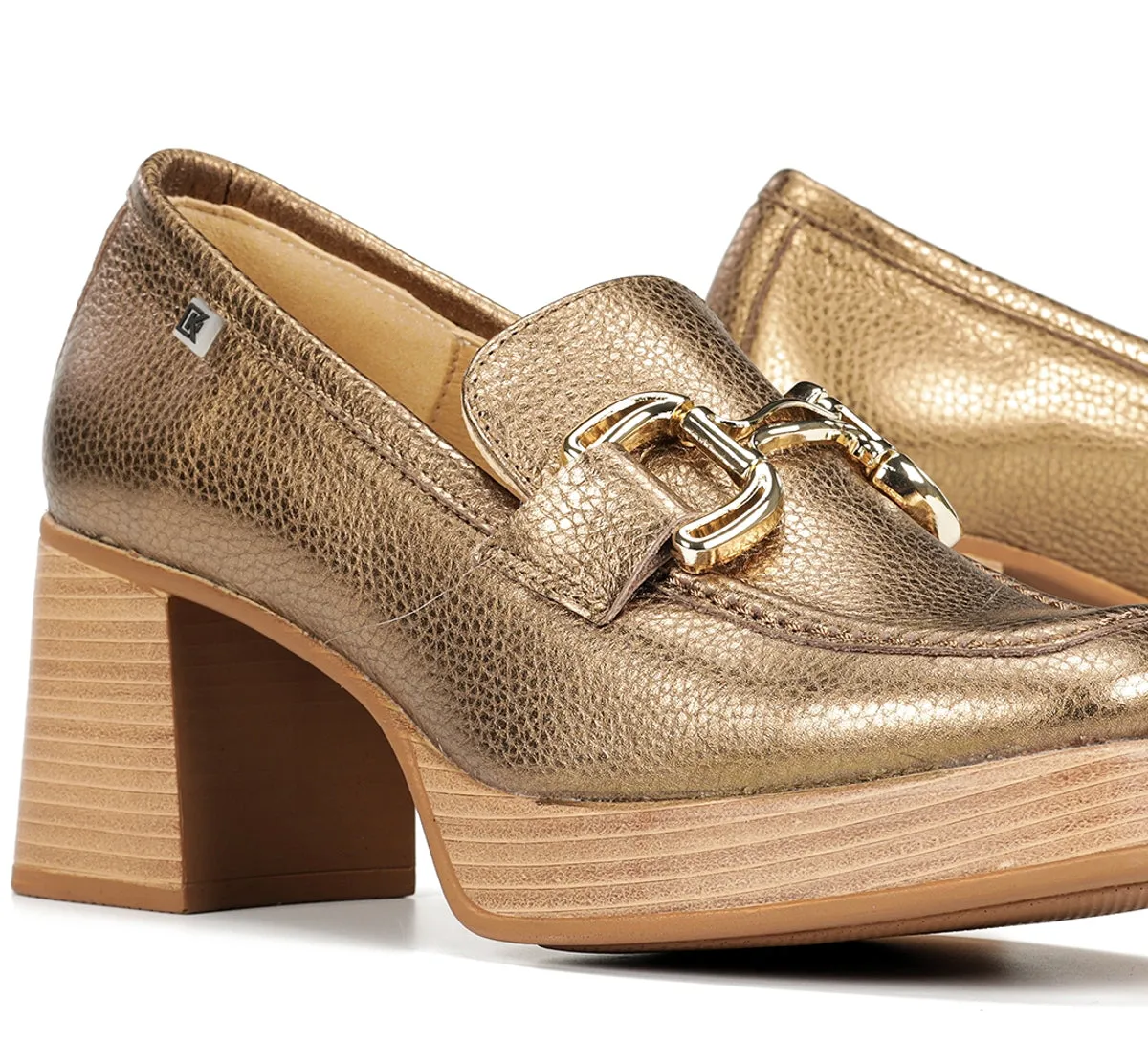 Dorking Cristel D9438 mocassini donna marroni plateau