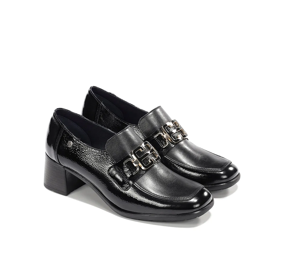 Dorking Ikia D9774 mocassini donna neri ufficio