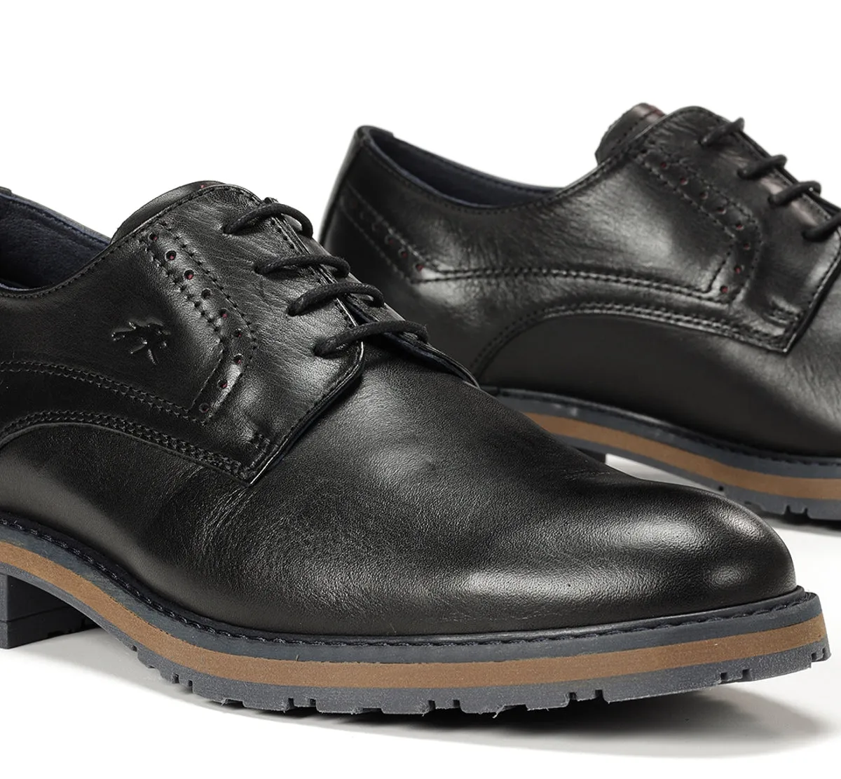 Fluchos Ulrich F1867 scarpe nere uomo classiche