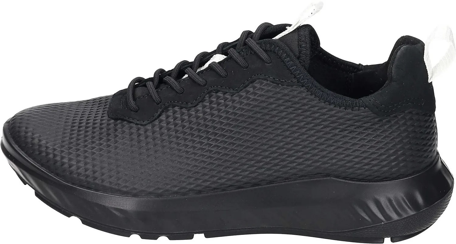 Ecco Ath-1FM scarpe donna Black White 35 EU pelle