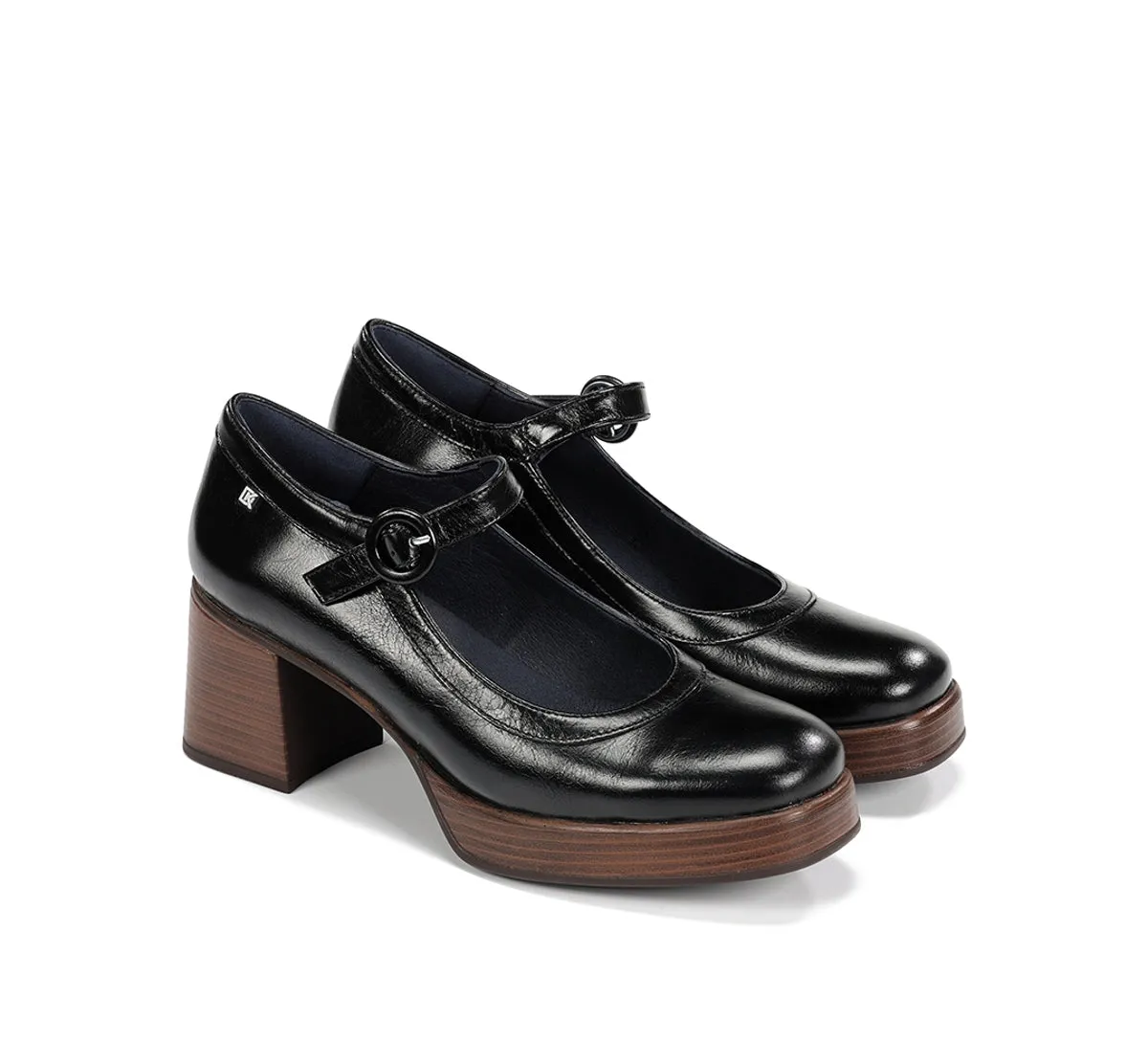 Dorking Cristel D9154 Scarpa Donna Nera Plateau