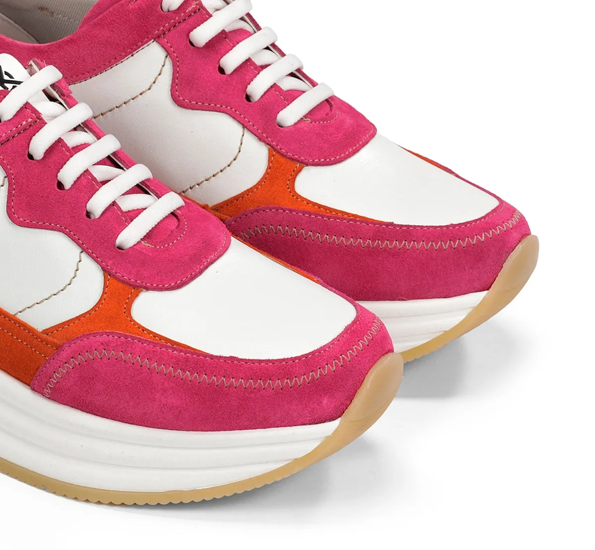 Fluchos Draz D9436 sneakers rosa platform donna